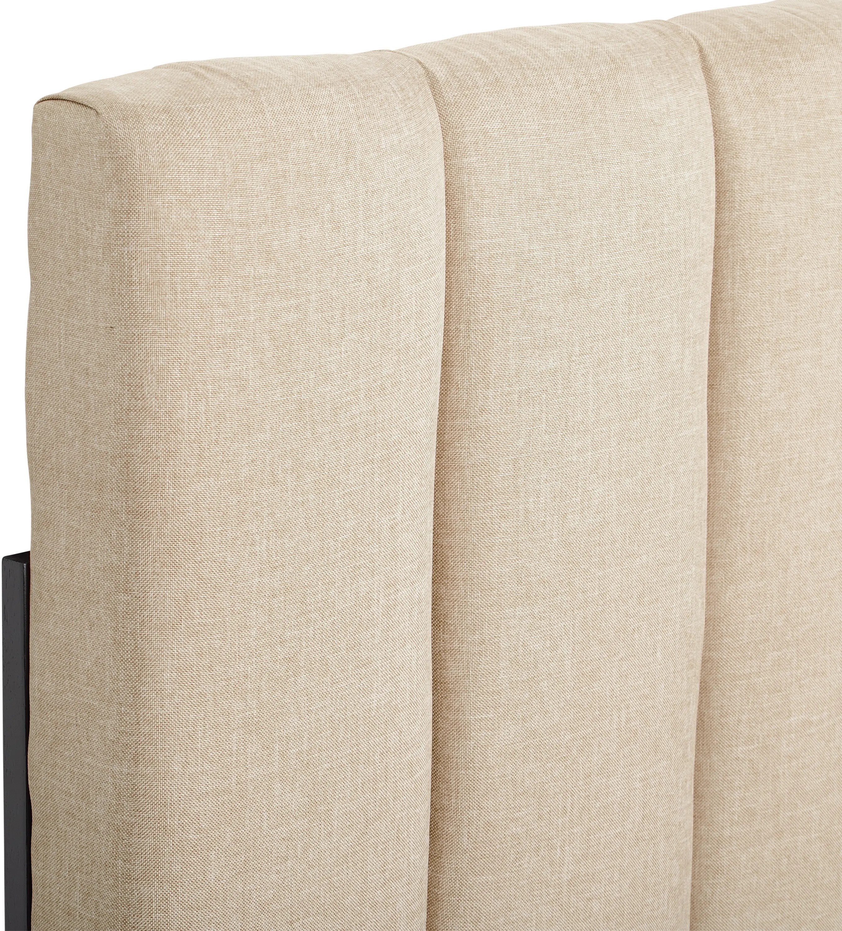 Helena Cream Velvet Twin Headboard