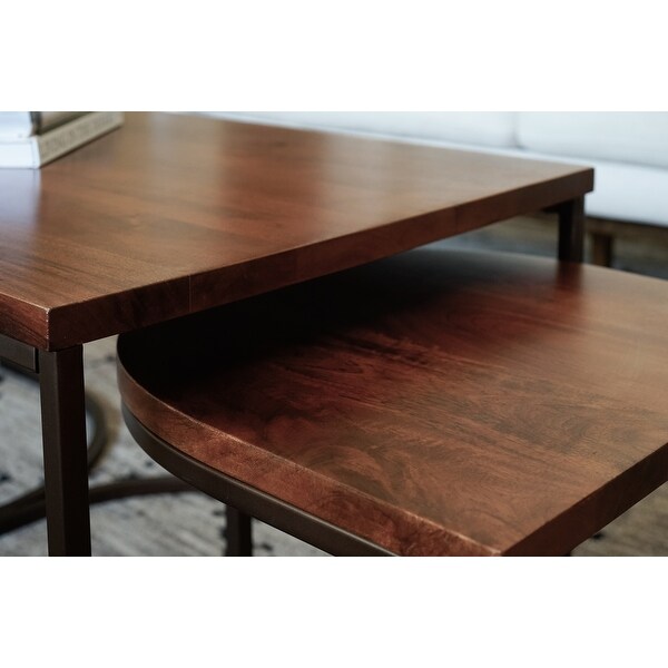 Posh Pollen Luton Coffee Table with Nesting Tables