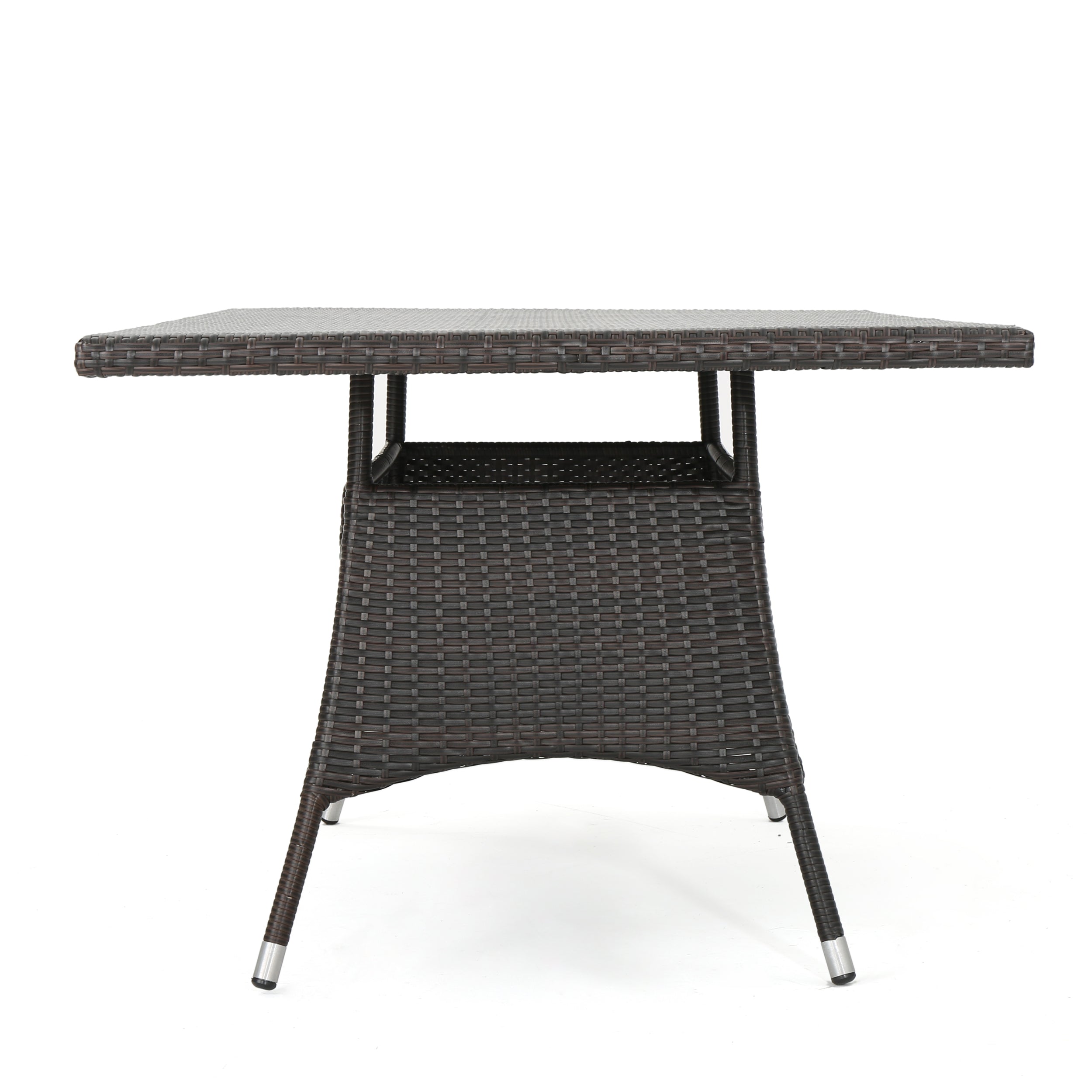 Manteo Rectangular Outdoor Wicker Dining Table