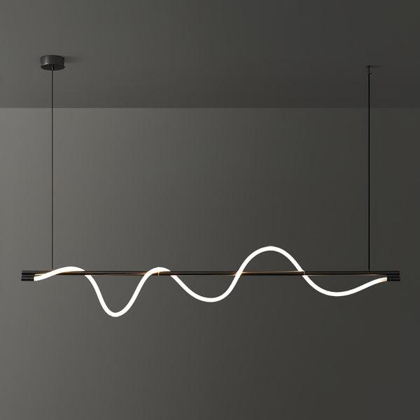 Linear Curve Island Pendant Lamp