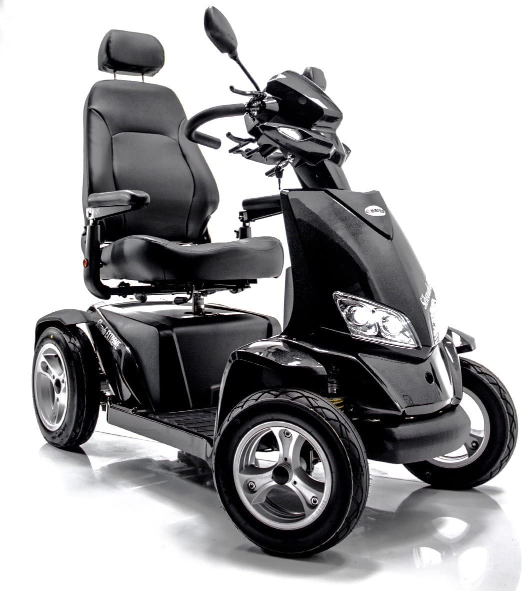 Silverado Extreme 4-Wheel Electric Mobility Scooter + Challenger Accessory Bundle