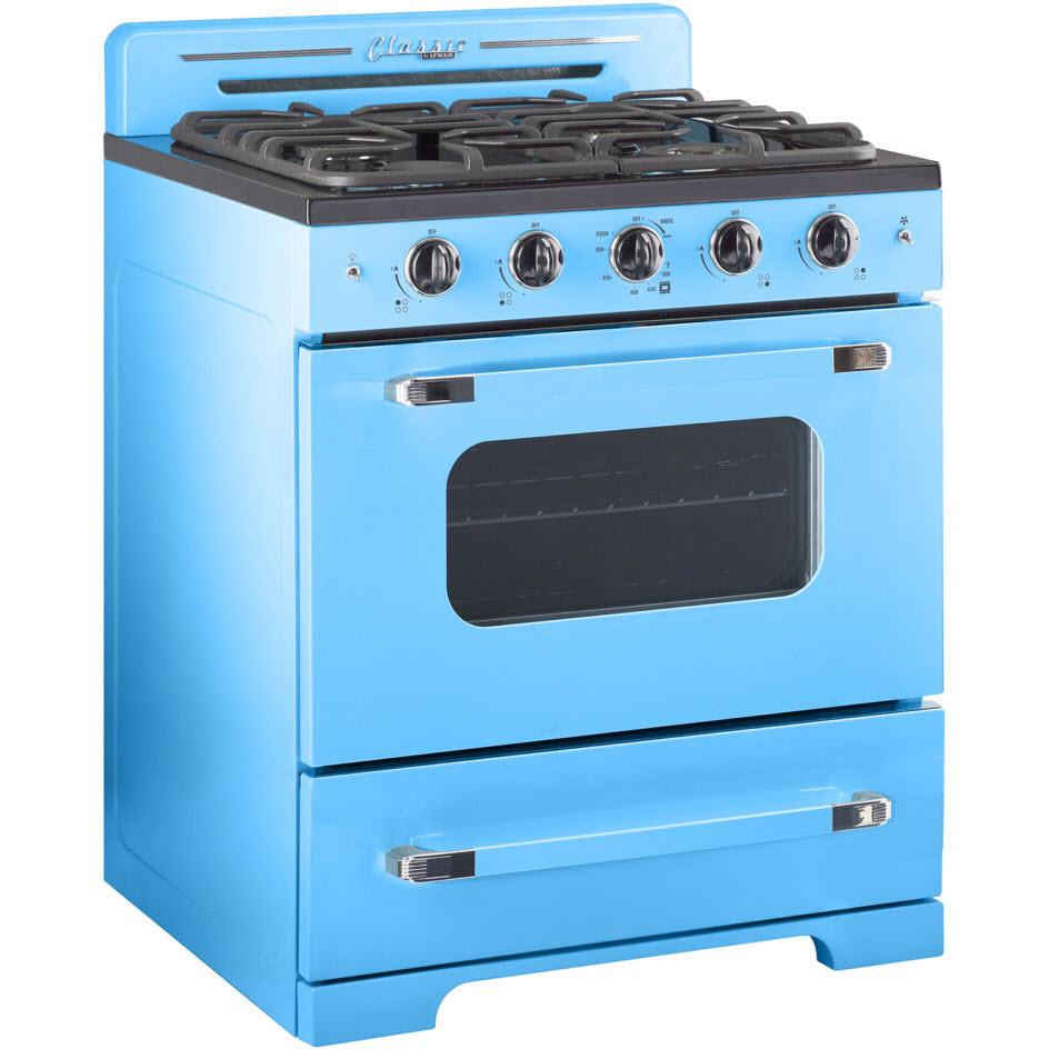 Unique Appliances 30-inch Freestanding Gas Range with Convection Technology UGP-30CR RB