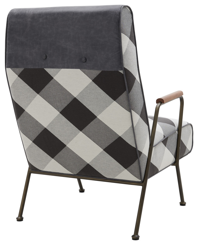 Kahlo Fabric Accent Arm Chair   Midcentury   Armchairs And Accent Chairs   by New Pacific Direct Inc.  Houzz