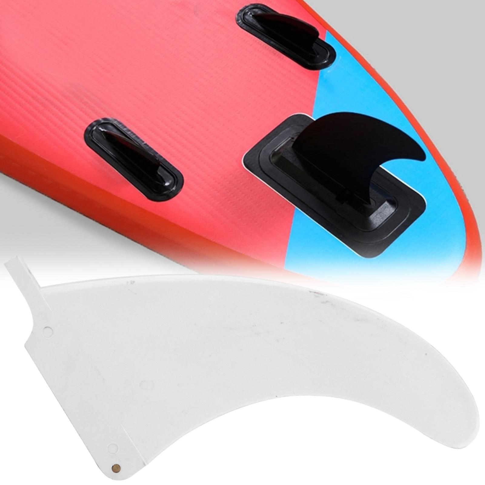 6.5inch Portable Nylon Fibre Surfboard Surf Fin Surfing Accessory Replacement Whitewhite 6.5inch