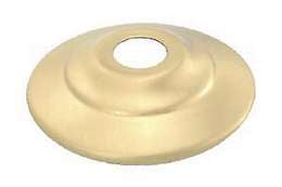 BandP Lamp® 5 Inch Diameter Solid Brass Vase Cap， Satin Brass Finish