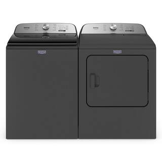 Maytag 4.7 cu. ft. Pet Pro Top Load Washer in Volcano Black MVW6500MBK