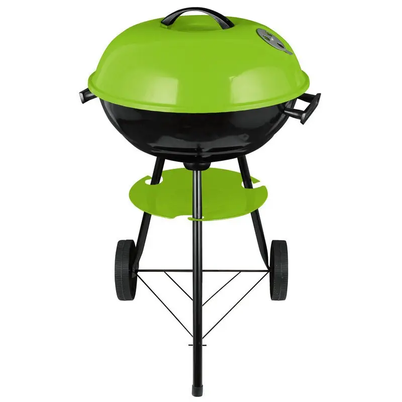 Outdoor BBQ Grill With Wheeled Household Folding Non smoking Cylinder Indoor  customized Charcoal Grill