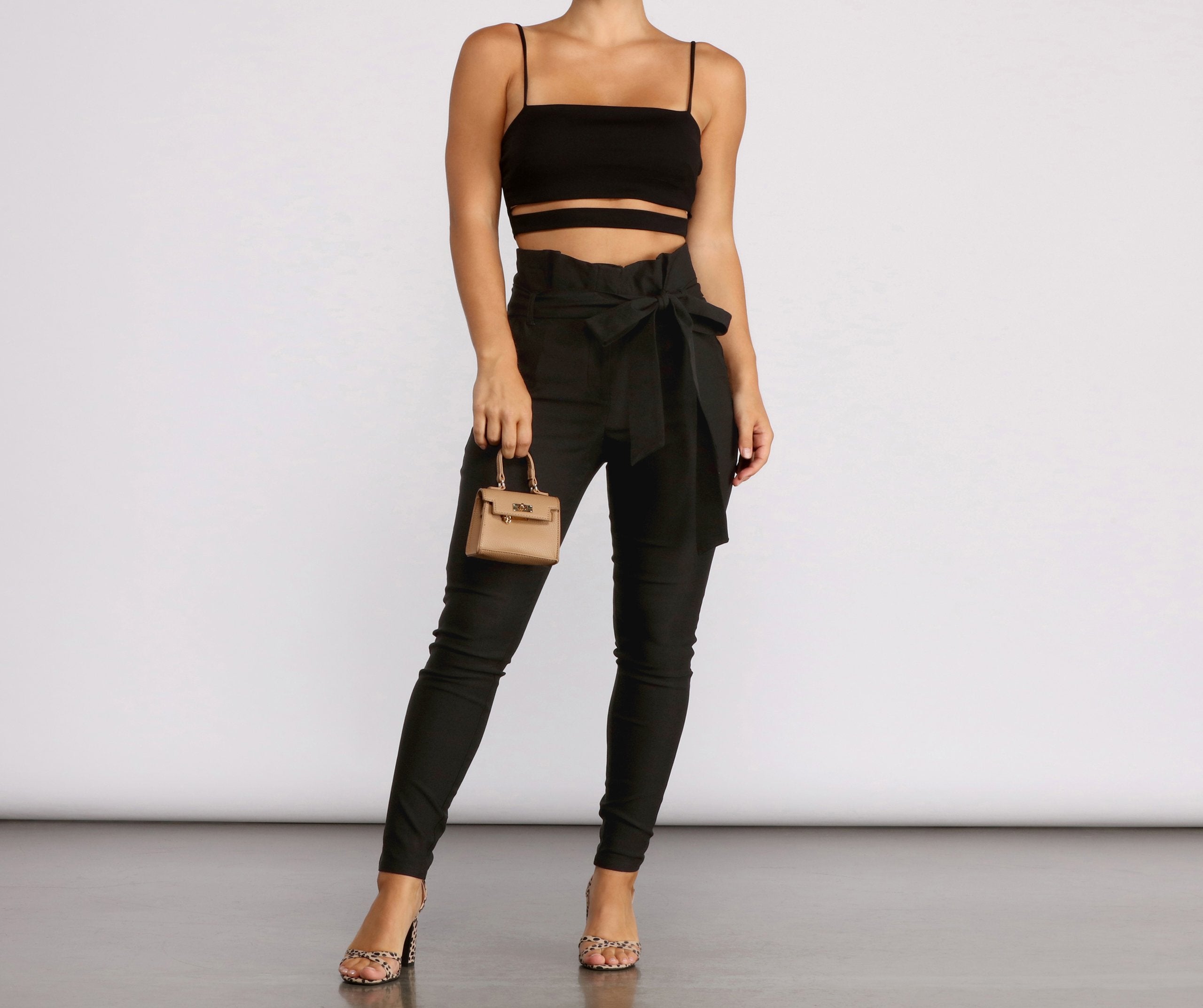 Effortless Style Tie Waist Pants