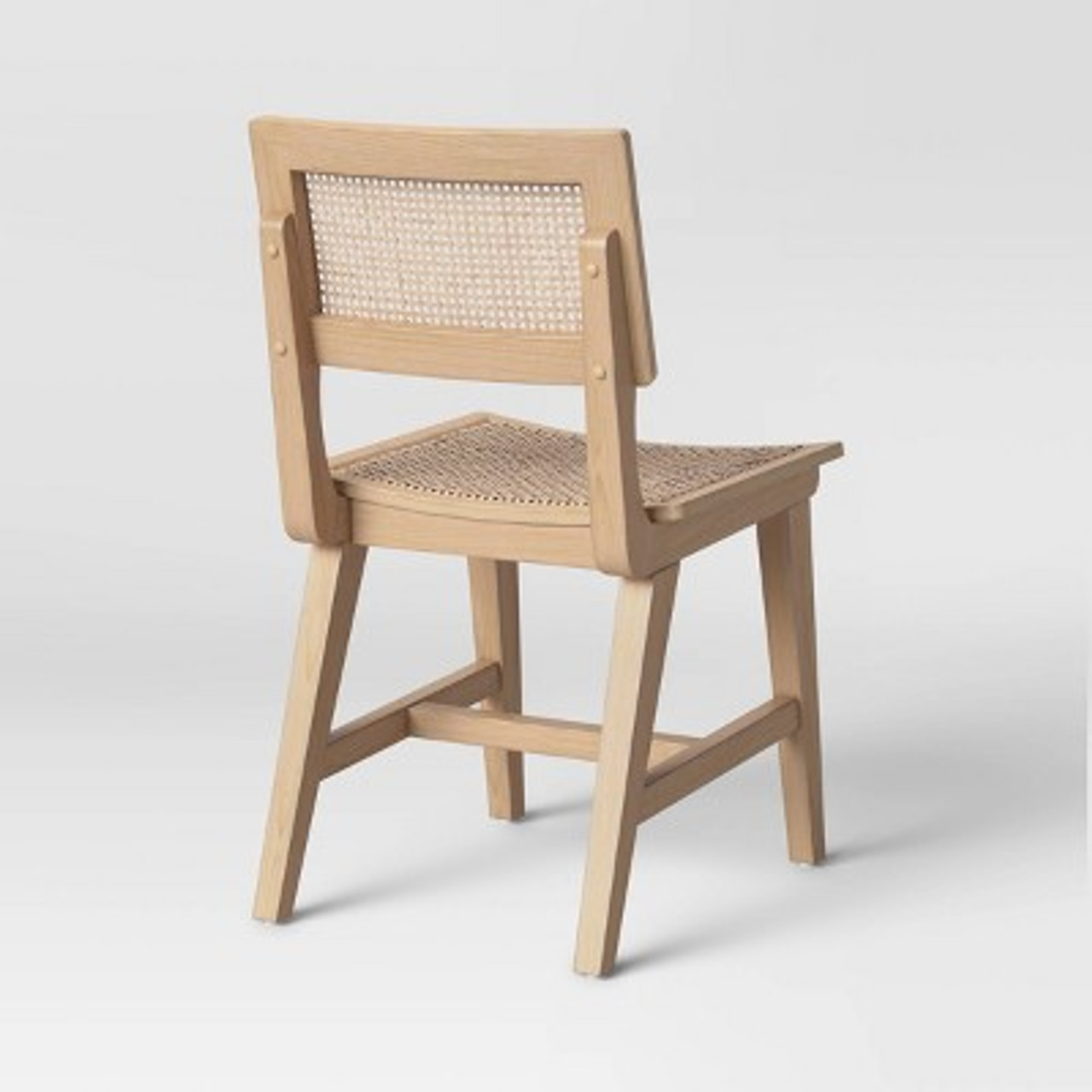 Tormod Backed Cane Fully Assembled Dining Chair Natural - Project 62™