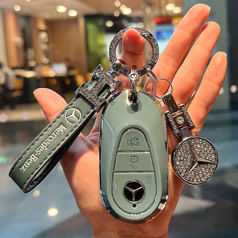 Mercedes Benz Key Case Light Luxury Women's Bag E-class C-class C200l/e300l/glc/glb/gle/a-class/s-class Shell Buckle