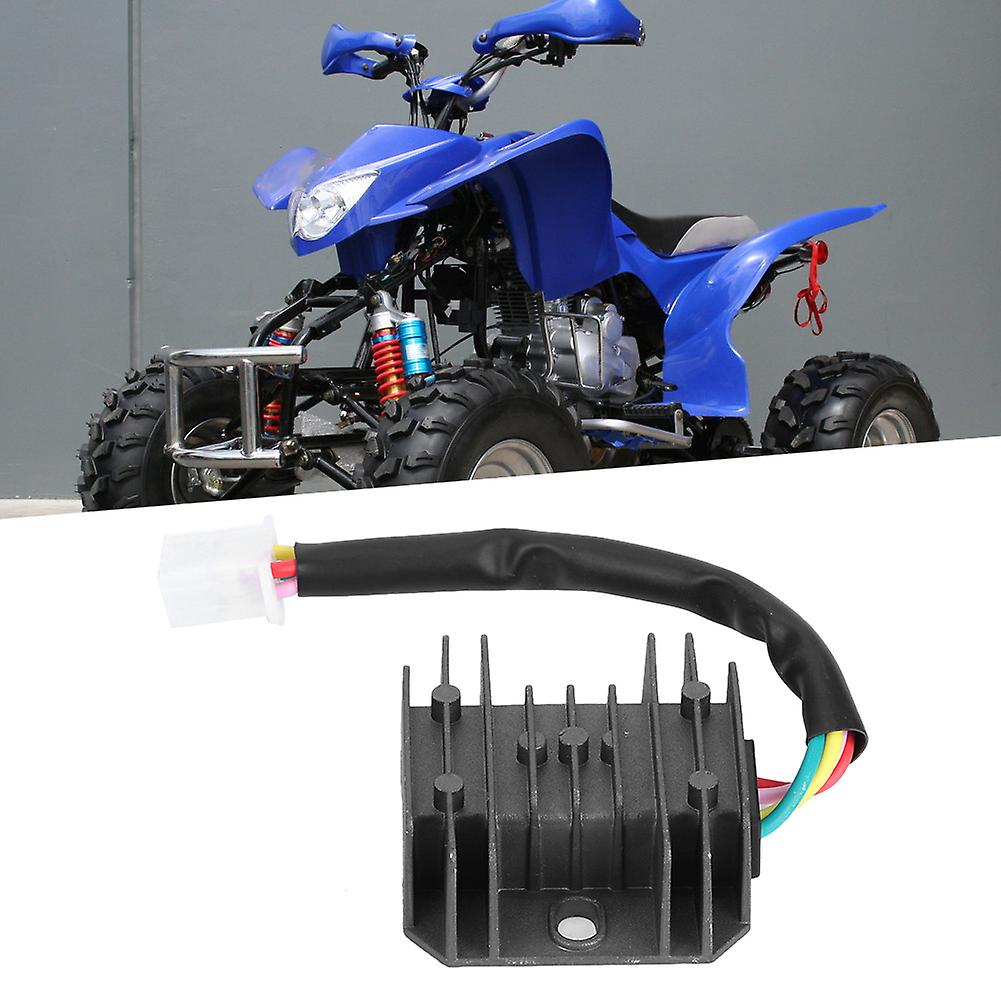 12v 4 Wire Motorcycle Voltage Regulator Rectifier Fits For 150cc 250cc Pit Quad Dirt Bike Atv Buggy