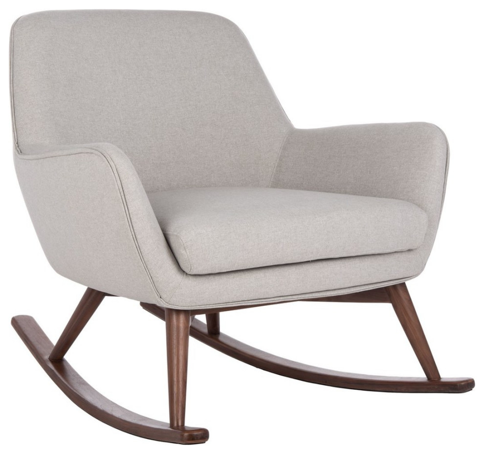 Safavieh Couture Mack Mid Century Rocking Chair   Midcentury   Rocking Chairs   by Safavieh  Houzz