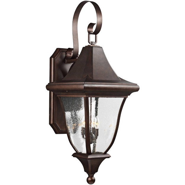 Generation Lighting Oakmont 43 3 4 quot h Patina Bronze 4 light Outdoor Wall Light