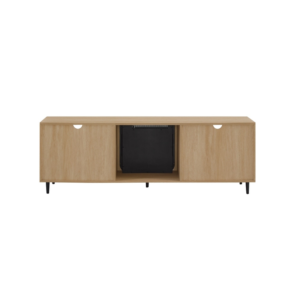 Middlebrook 70 inch Rattan Door TV Stand