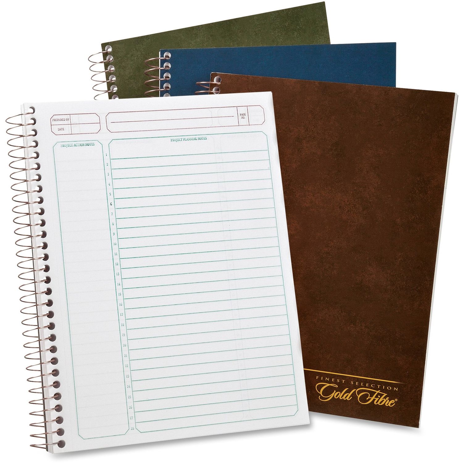 Gold Fibre Premium Wirebnd Project Planner by TOPS Products TOP20817