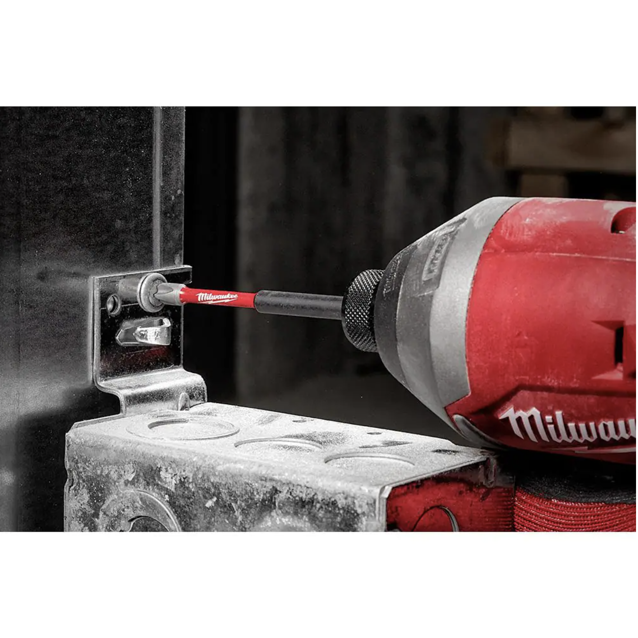 Milwaukee M12 12V Lithium-Ion Cordless 1/4 in. Hex Screwdriver Kit with SHOCKWAVEAlloy Steel Screwdriver Bit Set (72-Piece)