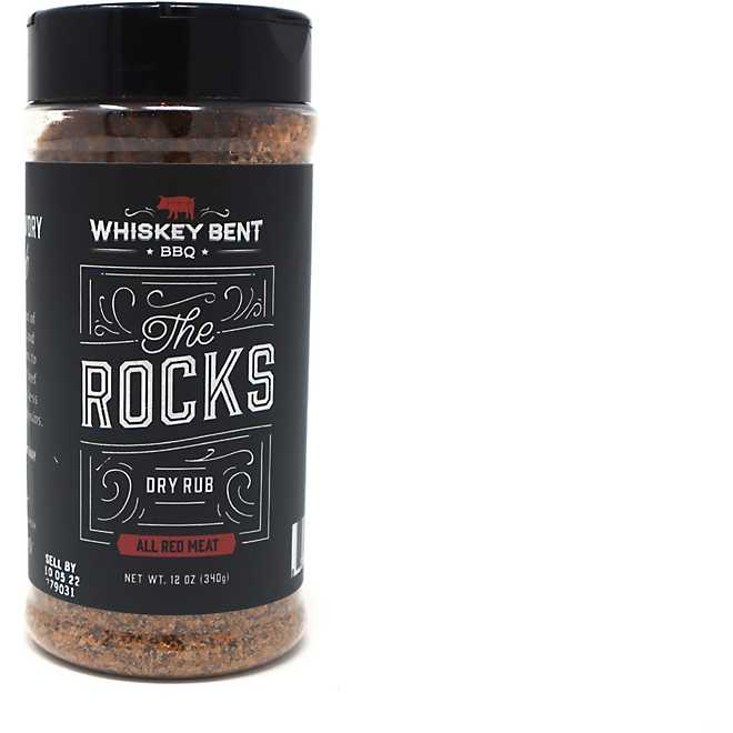 Whiskey Bent BBQ The Rocks All Red Meat Rub