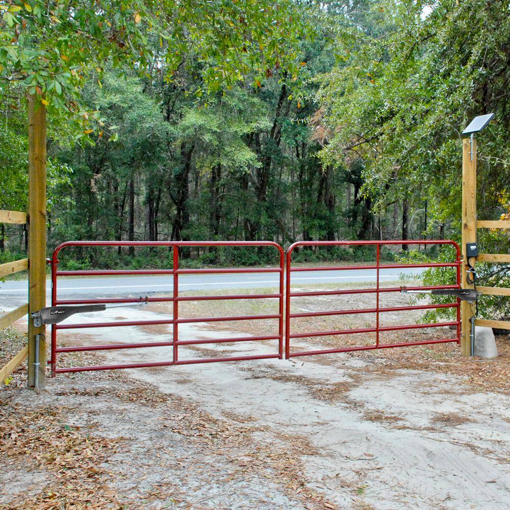 Mighty Mule Light Duty Dual Swing Gate Opener Solar Capable HD272