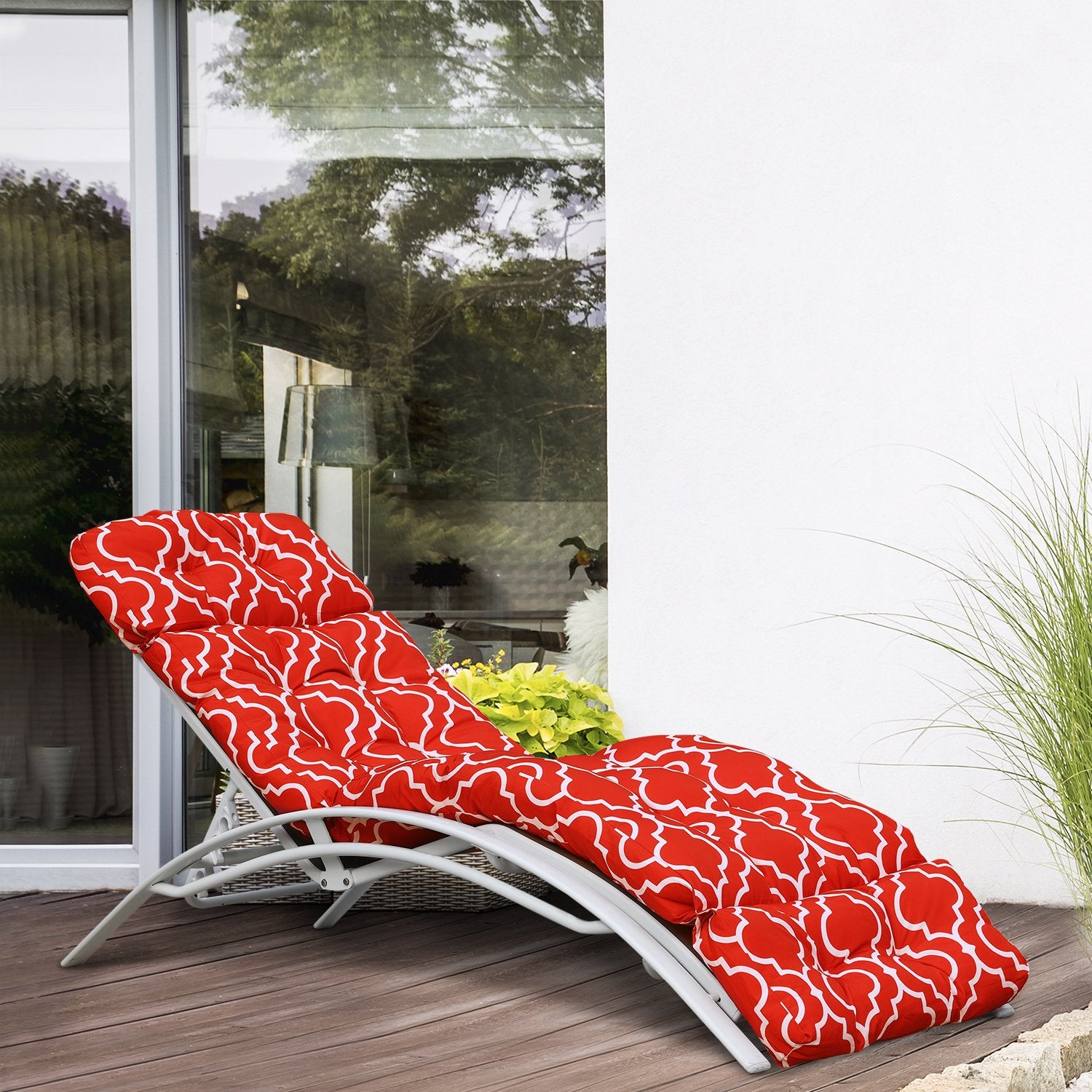 Aoodor Patio Furniture Pool Chair Cushion