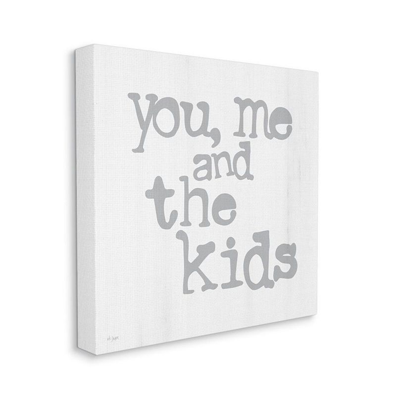 Stupell Home Decor You Me and The Kids Fun Home Wall Art