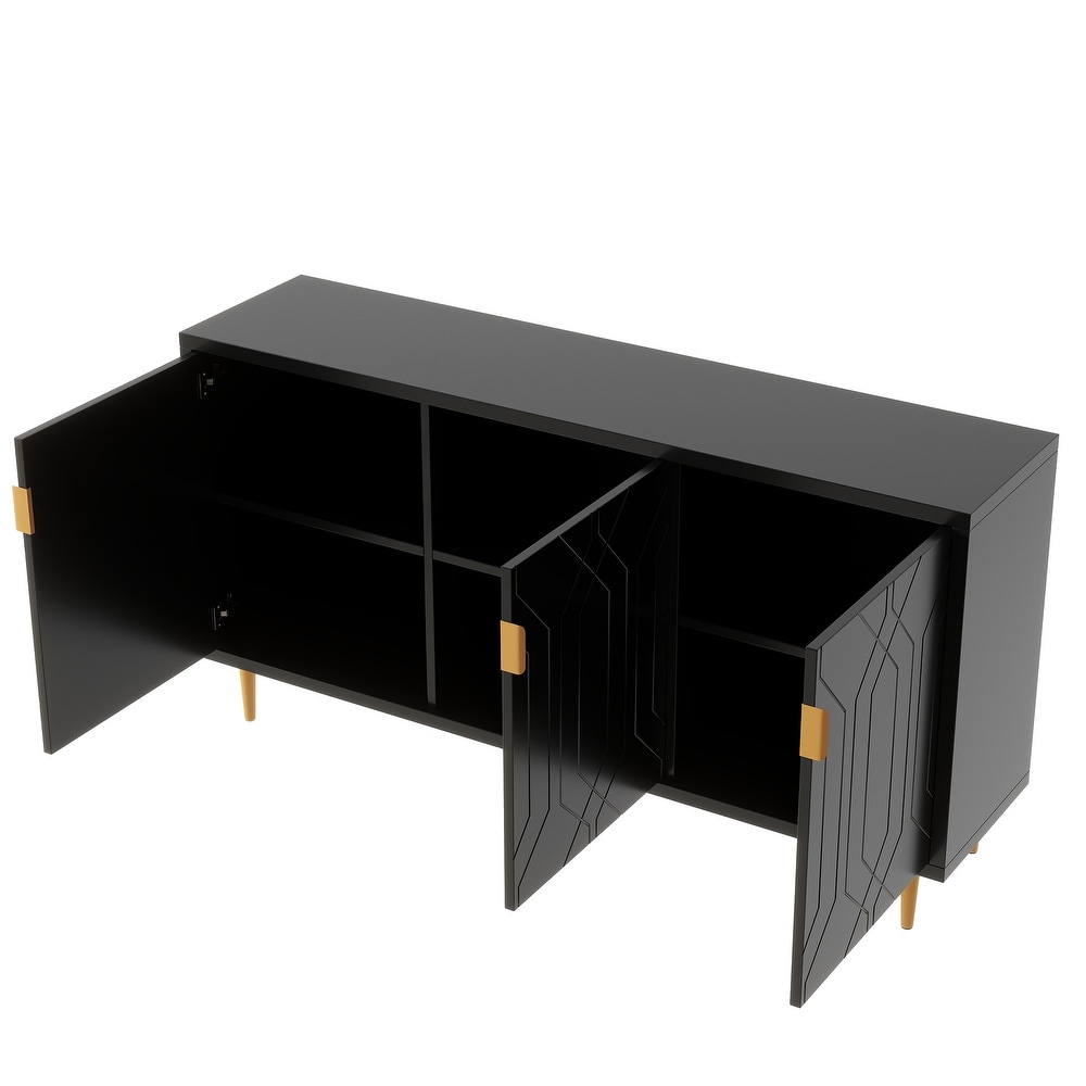 Modern Storage Sideboard Cabinet for Living Room