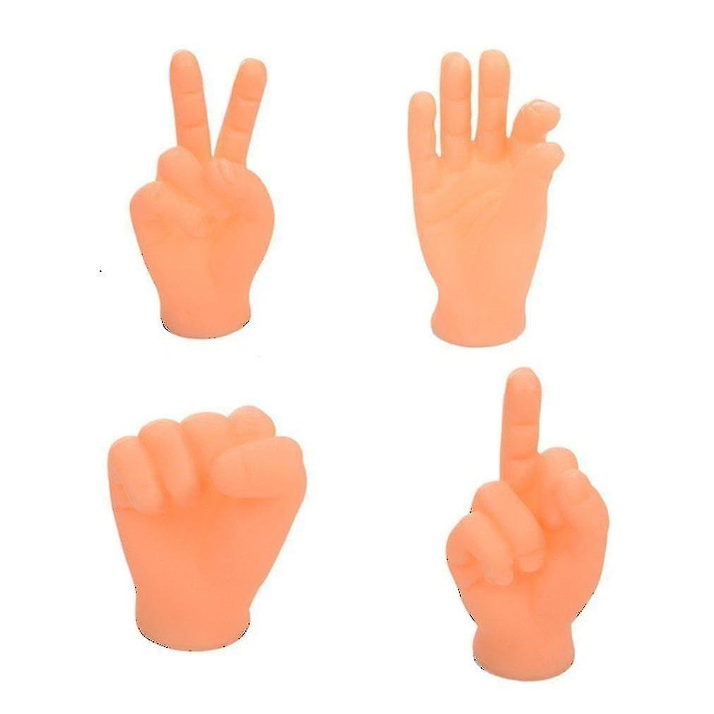 Funny Novelty Toys Mini Hands Creative Finger Fidget Toys Small Hand Tease The Cat Pet Toy Finger Gl