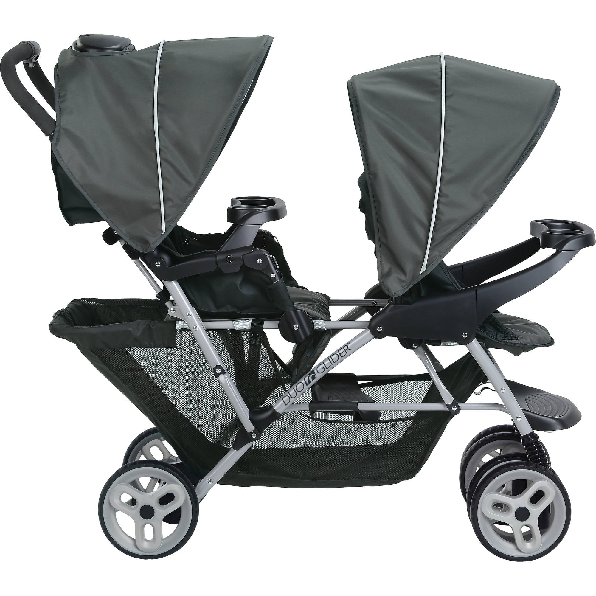 Graco DuoGlider Click Connect Lightweight Double Stroller, Glacier | 1980461