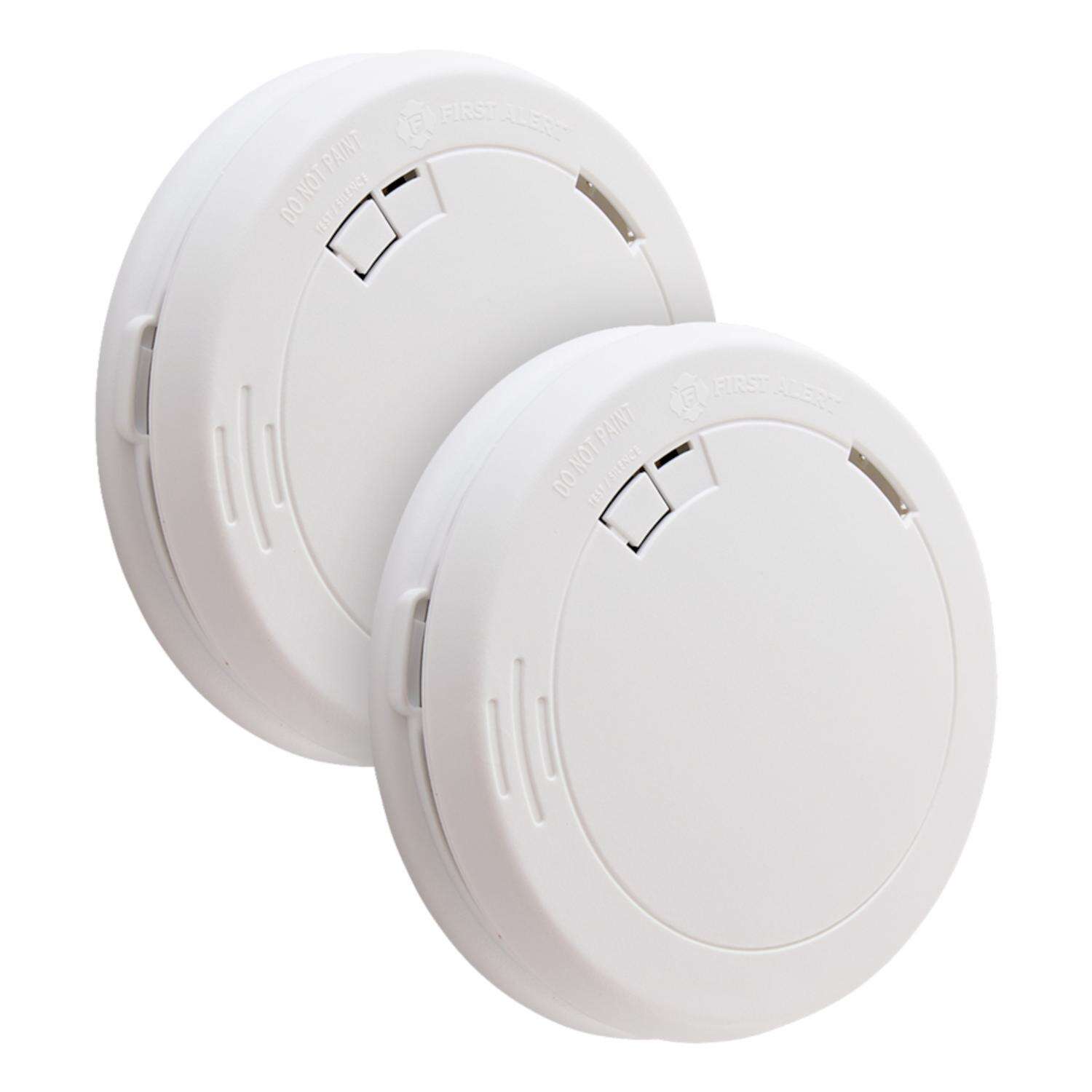 First Alert Battery-Powered Photoelectric Smoke Detector