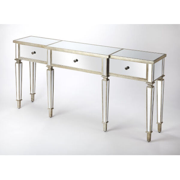 Hayworth Mirrored Console Table