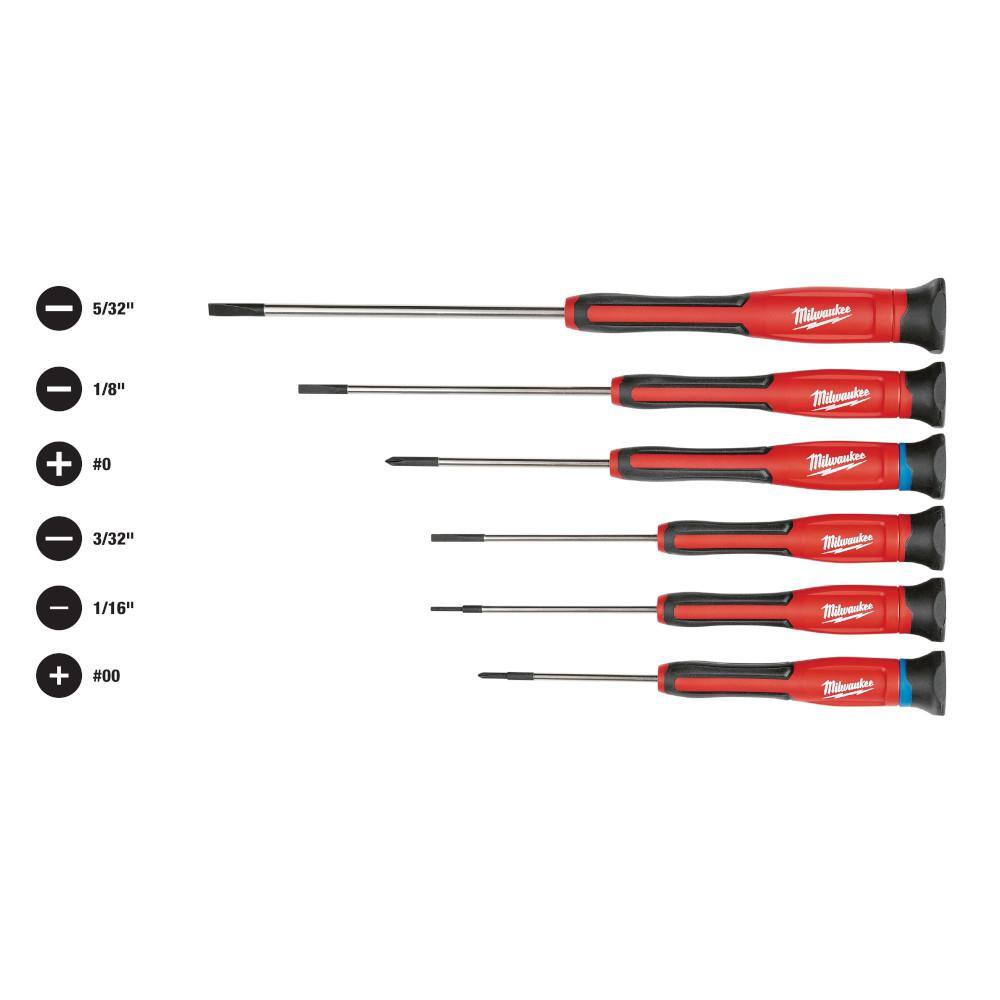 MW Precision Screwdriver Set with Torx Precision Screwdriver Set (12-Piece) 48-22-2606-48-22-2610