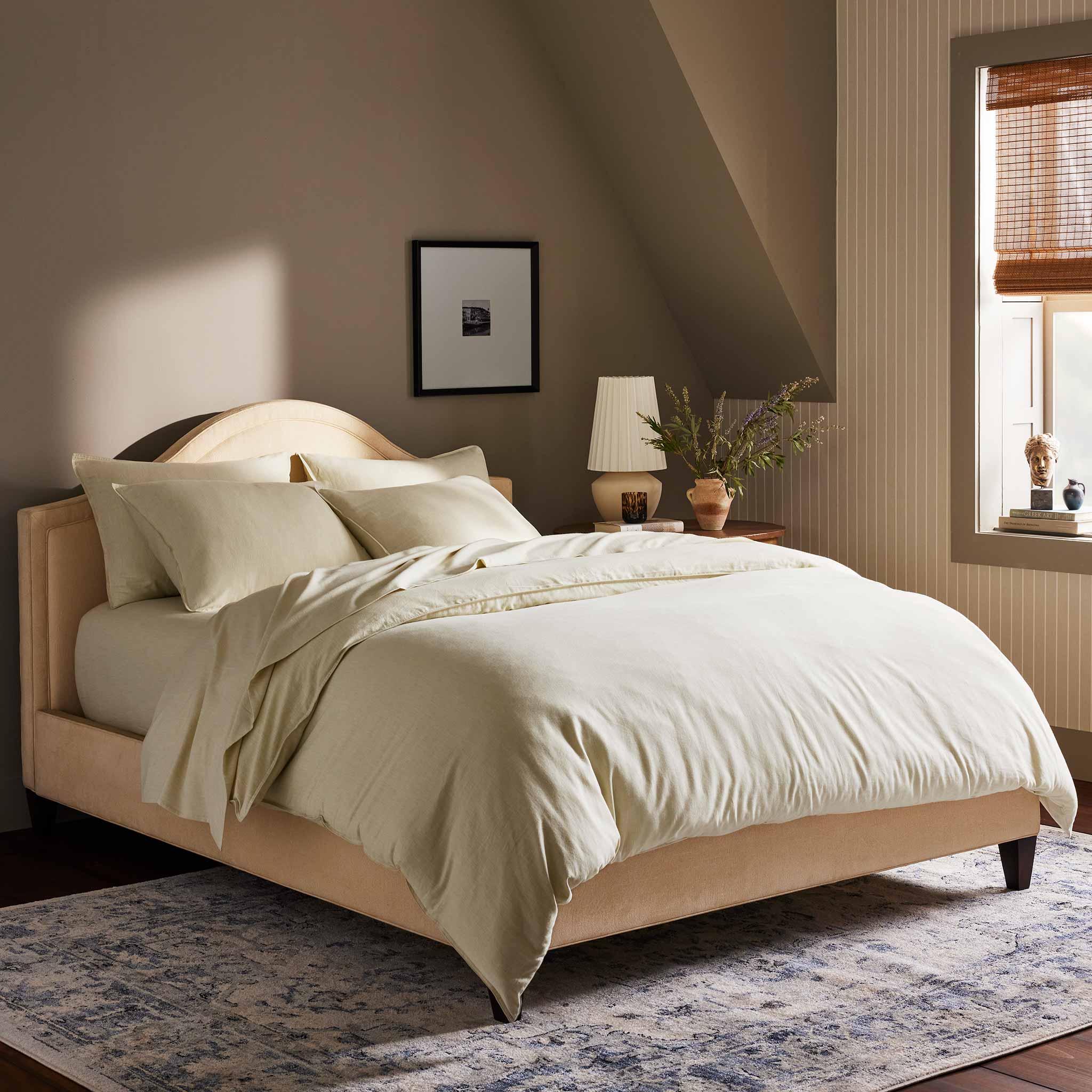 Heathered Cashmere Duvet Cover - Last Call