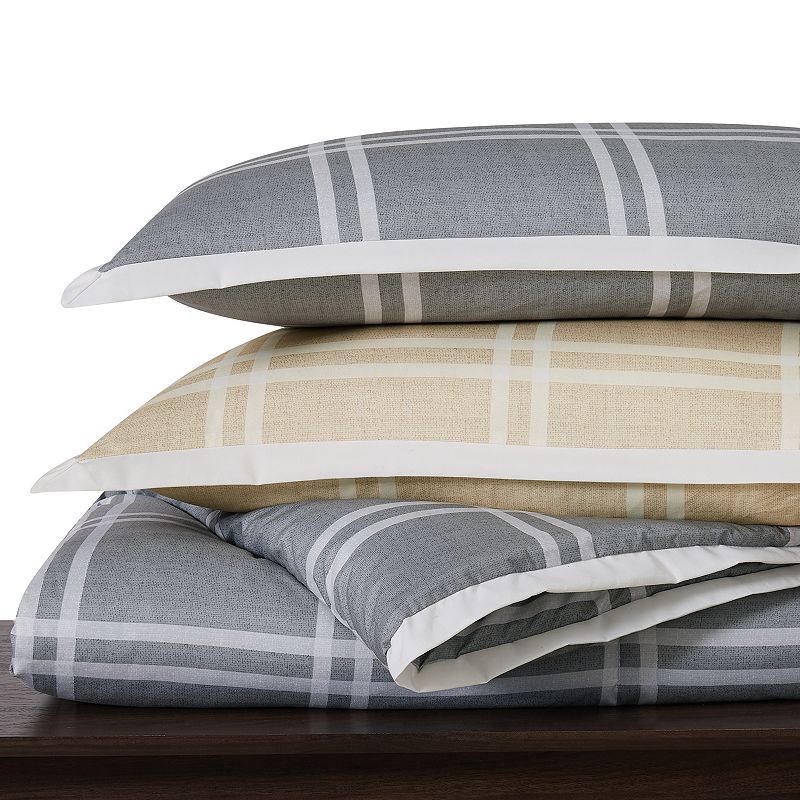 Truly Soft Leon Plaid Duvet Cover Set