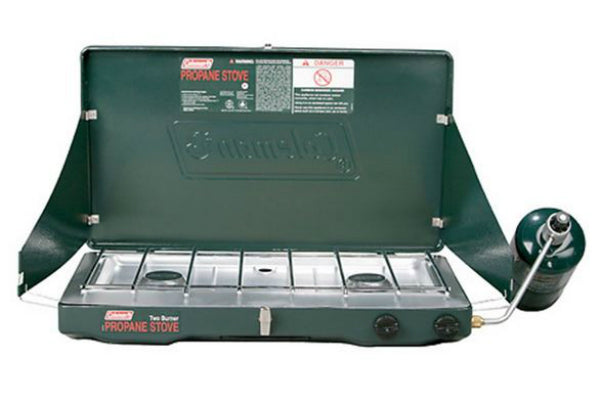 1 PC-Coleman 2000020943 PerfectFlow Two-Burner Propane Stove