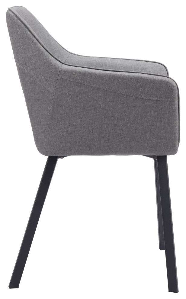 Adage Dining Chair  Set of 2  Beige   Transitional   Dining Chairs   by Zuo Modern Contemporary  Houzz