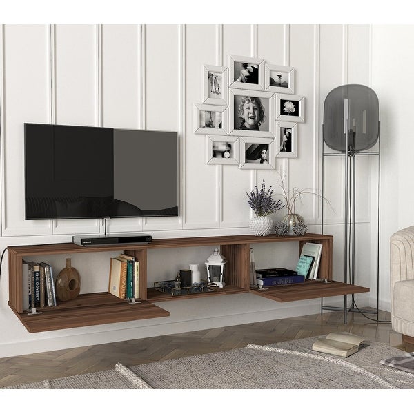 Hilly Wall - Mounted Modern Floating 71