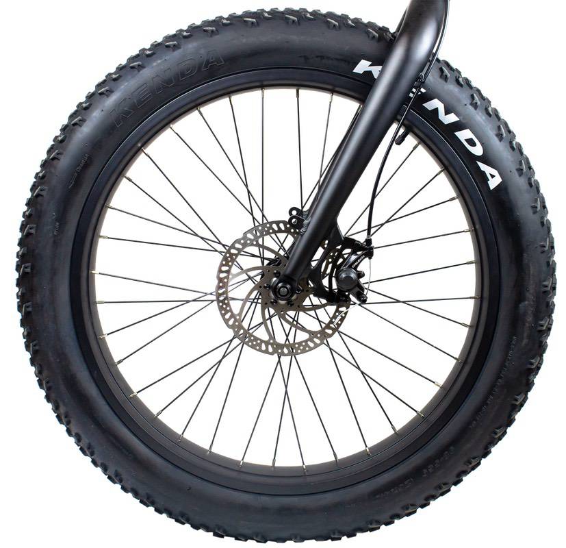 Rambo Savage Matte Black 750Watt Mid Drive Motor Fat Tire Electric Bike