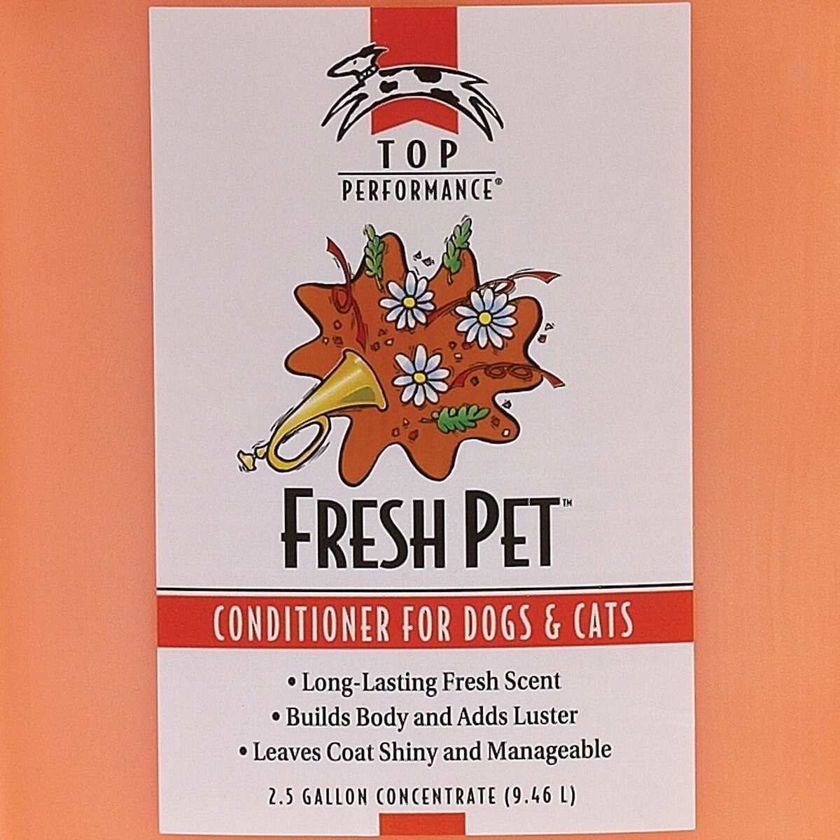 Top Performance Fresh Pet Conditioner for Dogs and Cats， Fresh Scent