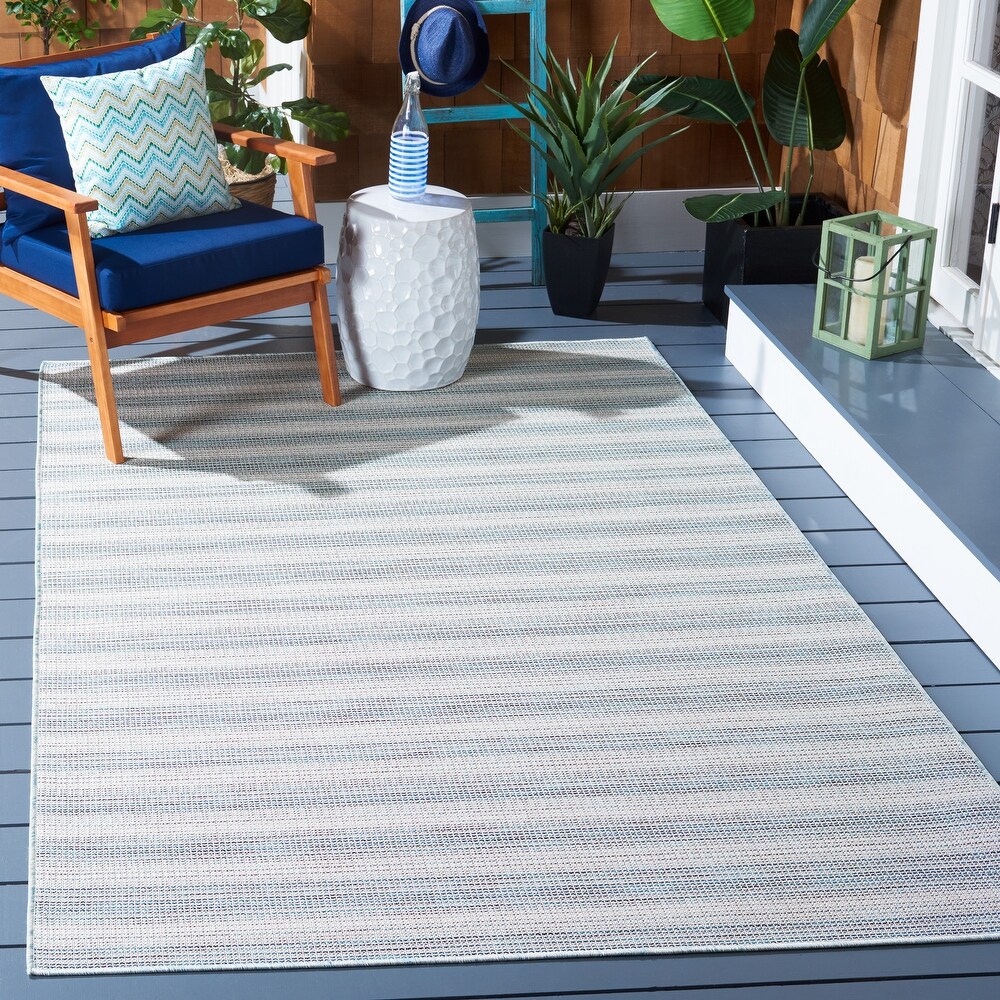 SAFAVIEH Hampton Moravka Indoor/ Outdoor Stripe Rug