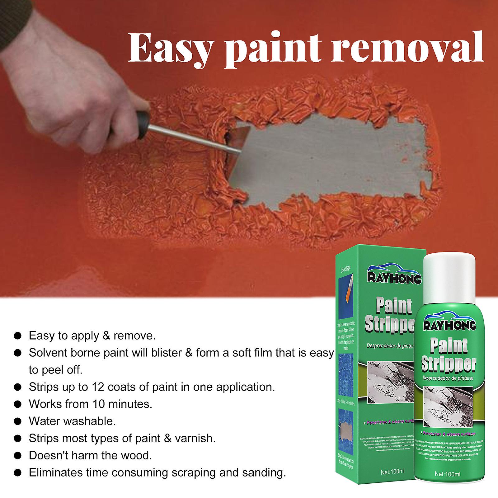 Paint Remover Car Wheel Non-marking Cleaning Paint Stripper Stripping Metal Surface Efficient Paint Removal