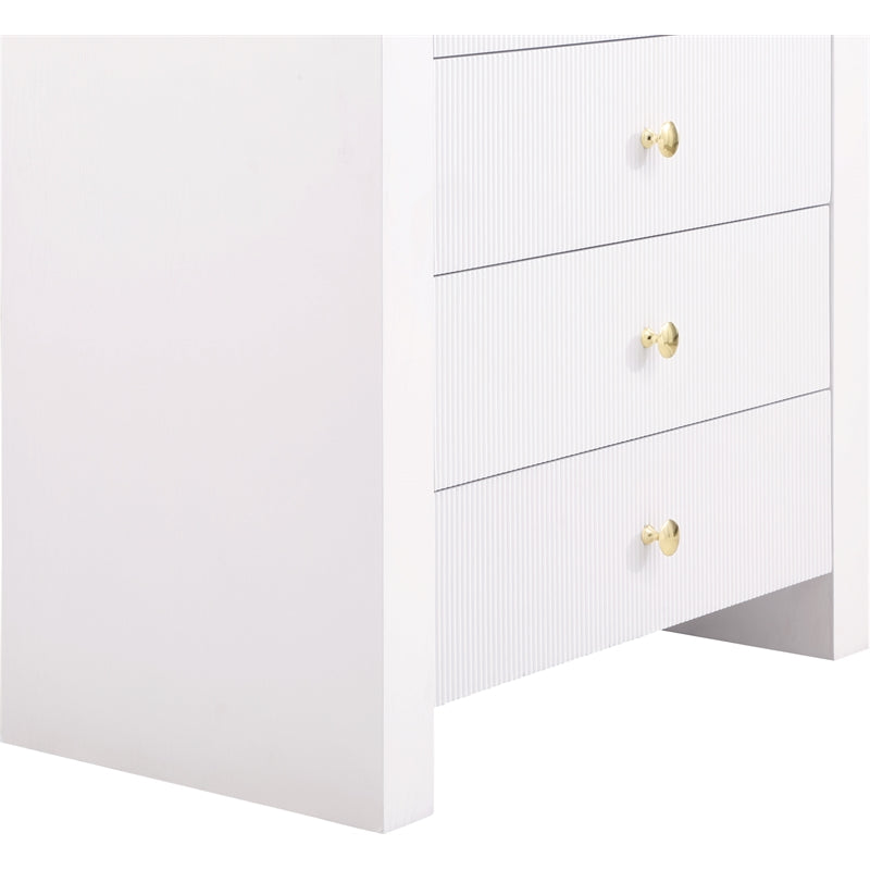 Meridian Furniture Artisto White Chest