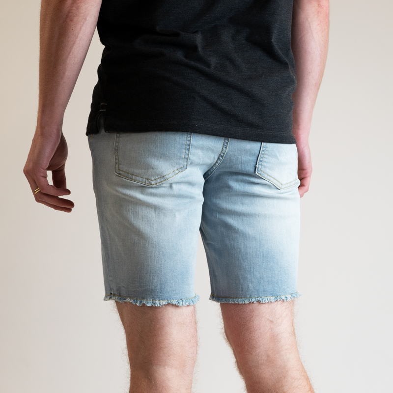 Stretch Jorts - Light Blue by Handup Gloves