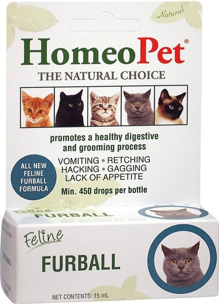 HomeoPet Feline Furball Cat Supplement