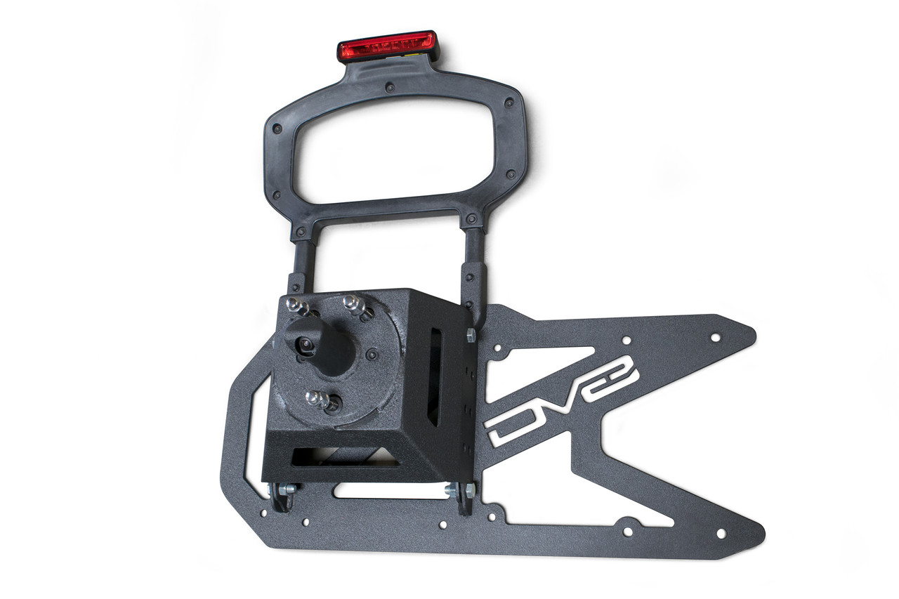 DV8 Offroad Tailgate Mounted Tire Carrier Spare Tire Carrier