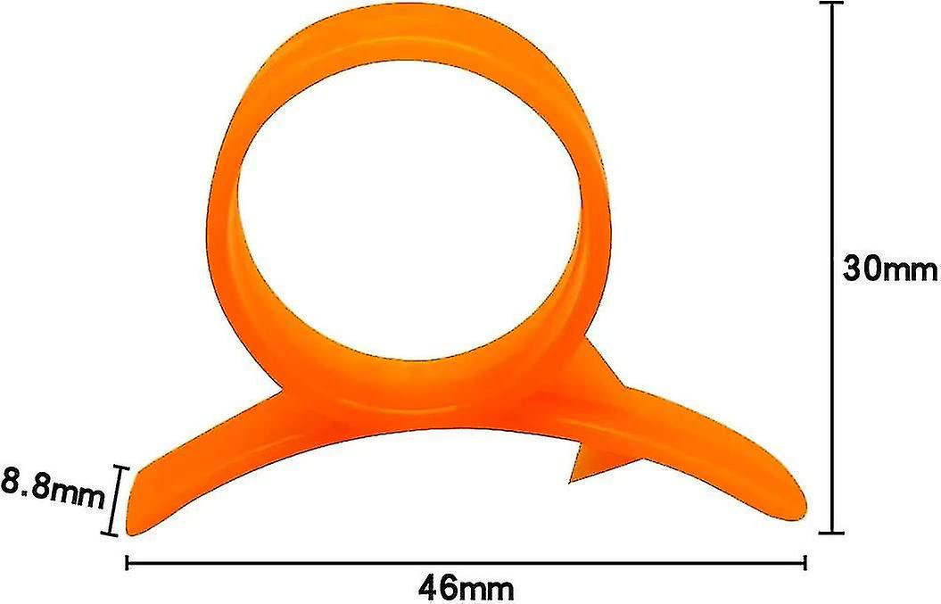 2 Pcs Orange Peeler (random Color)