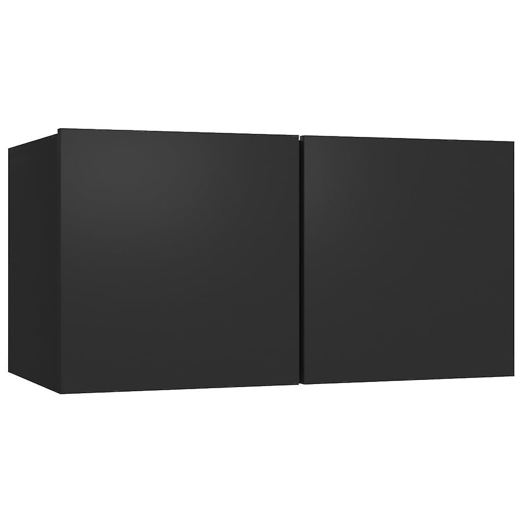 Hanging Tv Cabinet Black 60x30x30 Cm