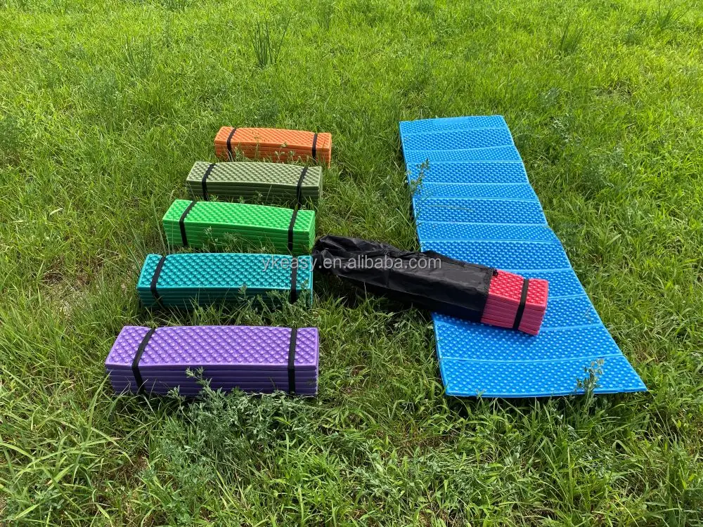 Portable Outdoor Folding Camping Mat Seat Moisture Proof Cushion Waterproof Foam Pad Mountaineering Foldable Foam Mat