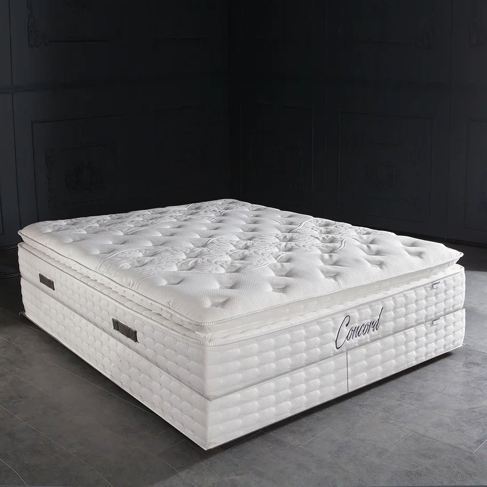 Hotel Style Queen  Size Concord Bed Base With Storage  Conbase160