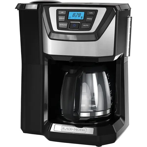 Black + Decker 12-Cup Mill and Brew Coffeemaker