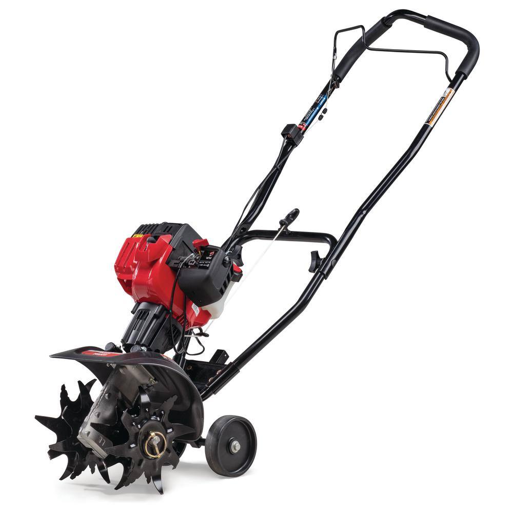 Troy-Bilt 9 in. 25cc 2-Cycle Gas Cultivator with SpringAssist Starting Technology TB225