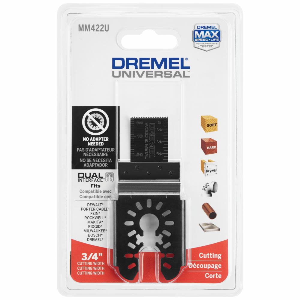 Dremel Multi Max 3/4 Wood/Metal Blade ;